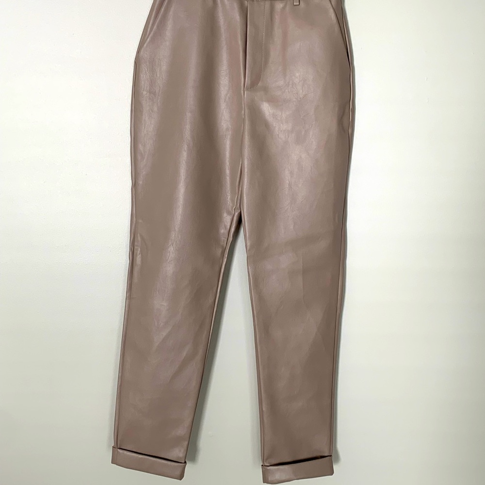 Missguided leather pants. Since US 6